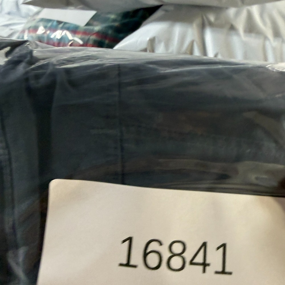 LL Bean Cresta Pants Fleece Lined Men 33x34 Blue Gray Cargo Hiking Outdoor Chore - Picture 10 of 10